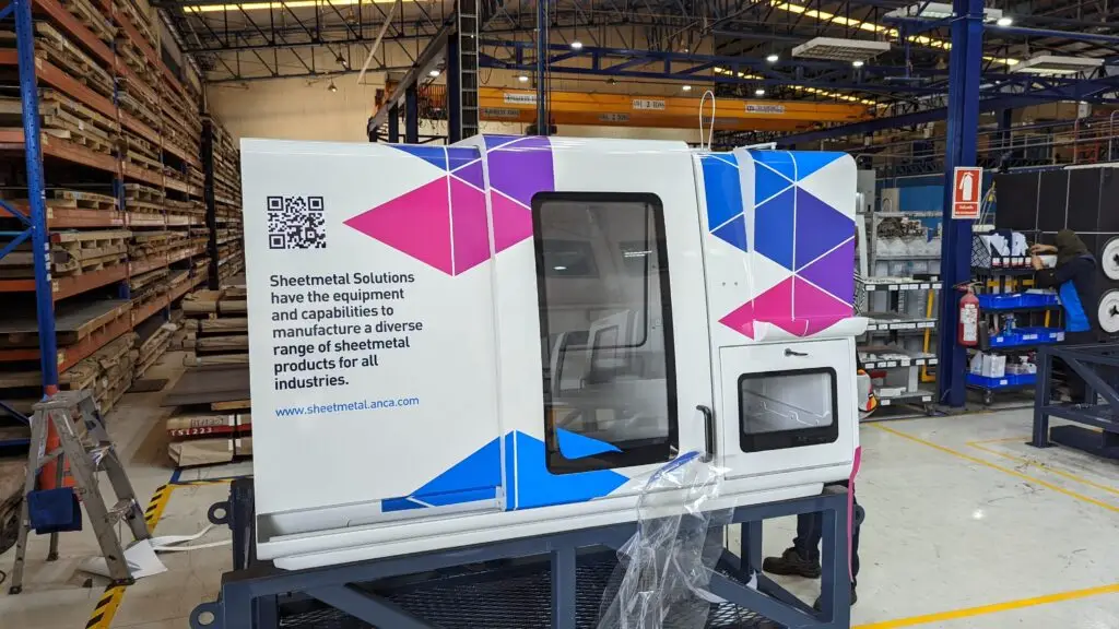 ANCA Manufacturing Solutions Machine Canopy